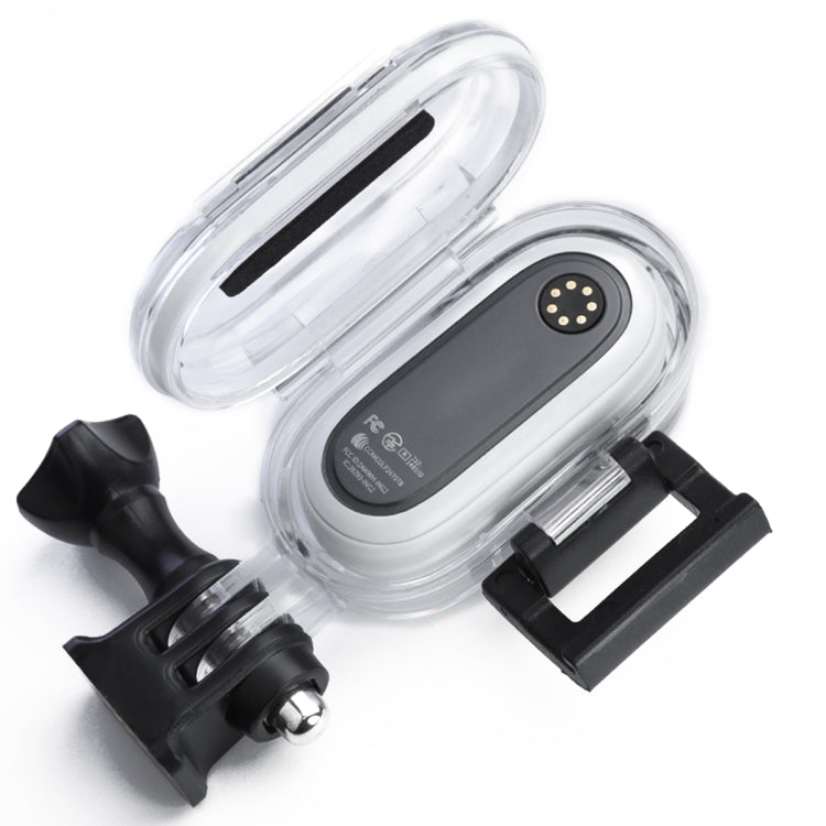 30m Underwater Waterproof Housing Protective Case for Insta360 GO 2, with Base Adapter & Screw - Case & Bags by PMC TechLife | Online Shopping South Africa | PMC TechLife | Buy Now Pay Later Mobicred