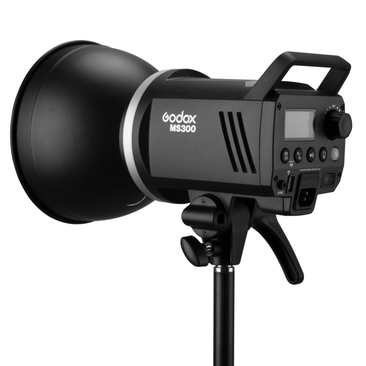 Godox MS300 Studio Flash Light 300Ws Bowens Mount Studio Speedlight with Cover(EU Plug) - free shipping - PMC TechLife - Order now!