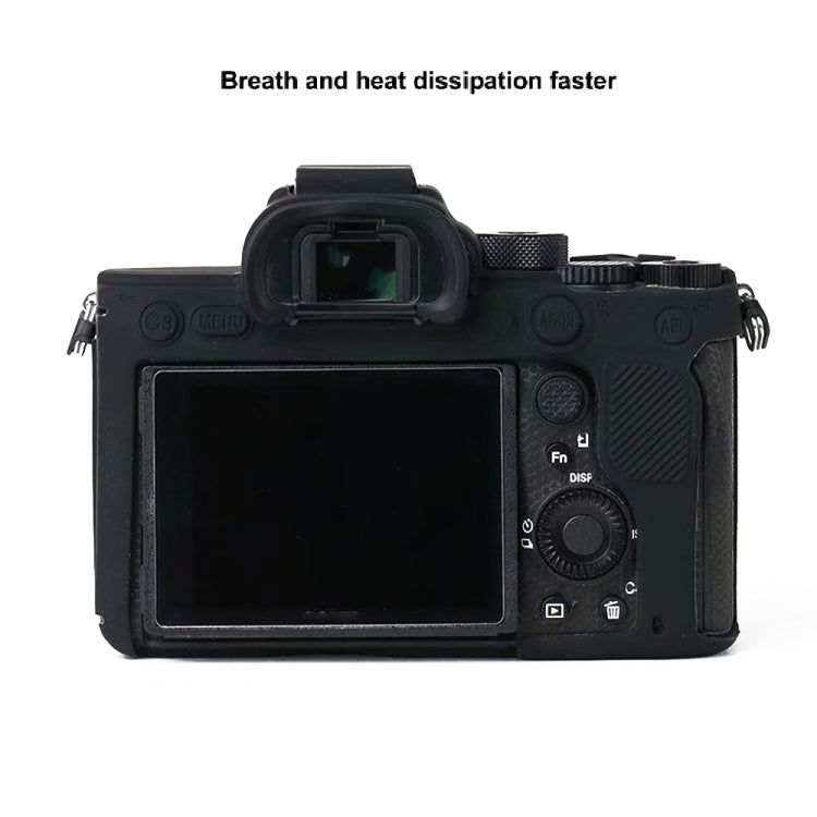 For Sony A7R4 Soft Silicone Protective Case(Yellow) - Protective Case by PMC TechLife | Online Shopping South Africa | PMC TechLife | Buy Now Pay Later Mobicred