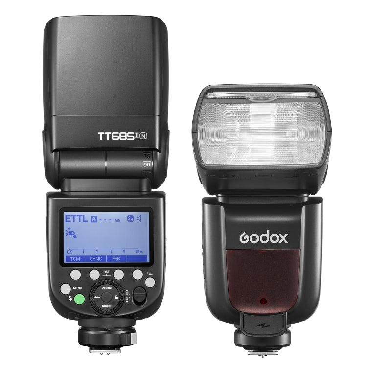 Godox TT685II-N 2.4GHz Wireless TTL HSS 1/8000s Flash Speedlite for Nikon (Black) - free shipping - PMC TechLife - Order now!