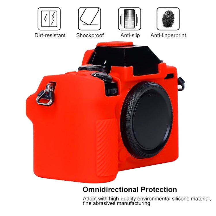 Soft Silicone Protective Case for FUJIFILM X-S10(Orange) - free shipping - PMC TechLife - Order now!