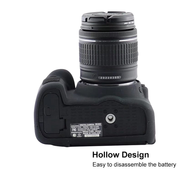 Soft Silicone Protective Case for Nikon D5300(Yellow) - Protective Case by PMC TechLife | Online Shopping South Africa | PMC TechLife | Buy Now Pay Later Mobicred