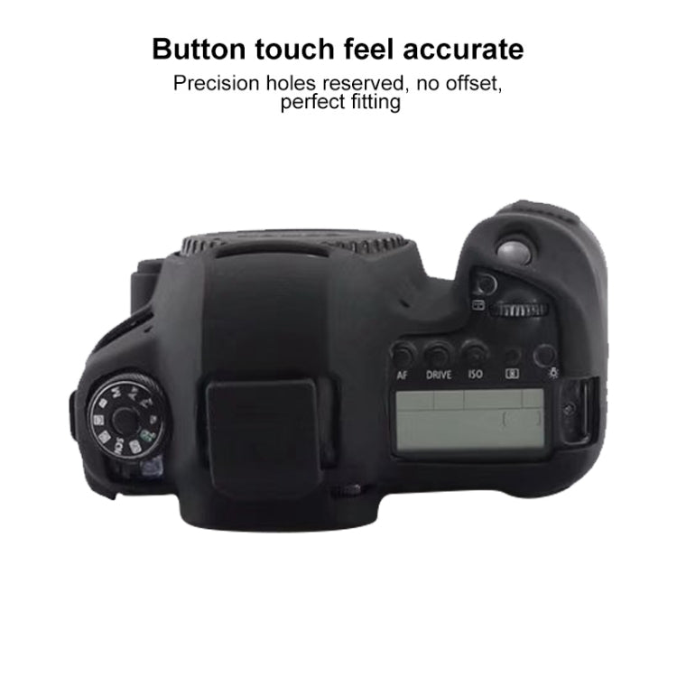 For Canon EOS 6D Mark II Soft Silicone Protective Case (Red) - free shipping - PMC TechLife - Order now!