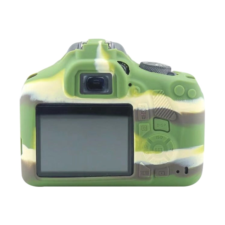 Soft Silicone Protective Case for Canon EOS 2000D (Camouflage) - Protective Case by PMC TechLife | Online Shopping South Africa | PMC TechLife | Buy Now Pay Later Mobicred