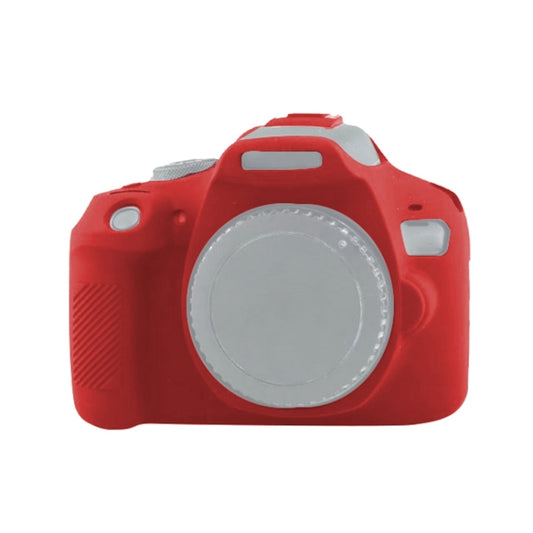 Soft Silicone Protective Case for Canon EOS 2000D (Red) - Protective Case by PMC Jewellery | Online Shopping South Africa | PMC Jewellery | Buy Now Pay Later Mobicred