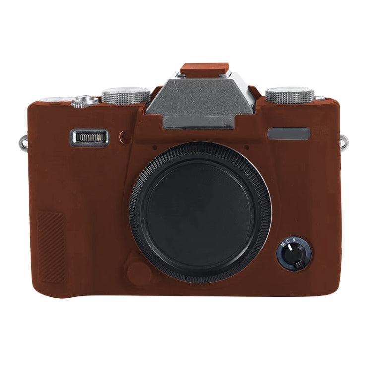 For FUJIFILM X-T30 Soft Silicone Protective Case(Coffee) - Protective Case by PMC TechLife | Online Shopping South Africa | PMC TechLife | Buy Now Pay Later Mobicred