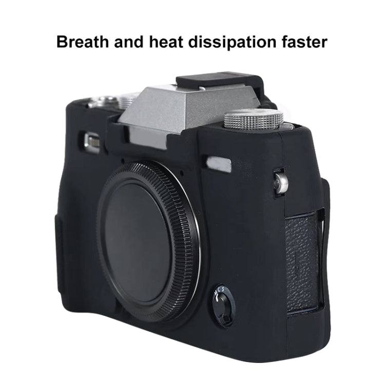 For FUJIFILM X-T30 Soft Silicone Protective Case(Coffee) - Protective Case by PMC TechLife | Online Shopping South Africa | PMC TechLife | Buy Now Pay Later Mobicred