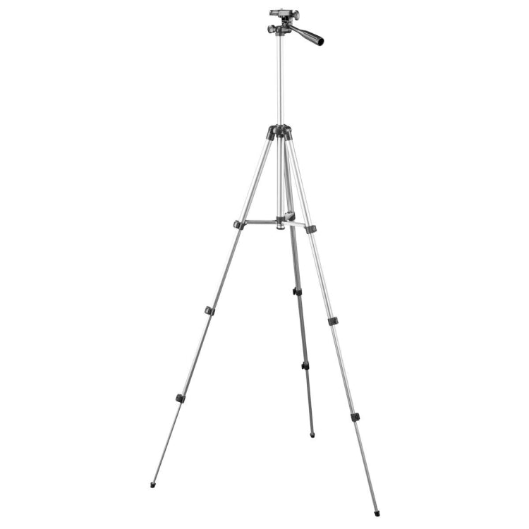 130cm 4-Section Folding Aluminum Alloy Tripod Mount with Three-Dimensional Head(Black) - free shipping - PMC TechLife - Order now!