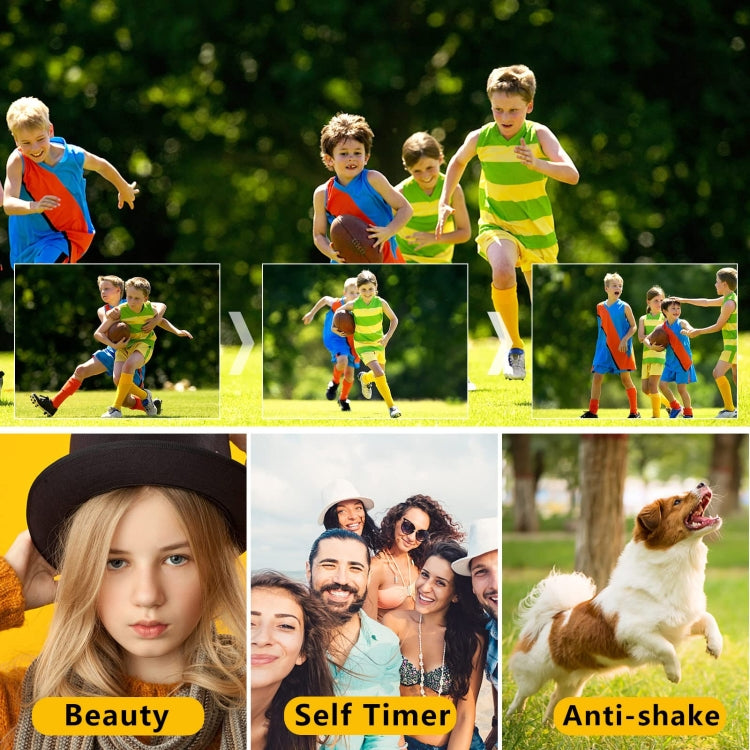 DC311 2.4 inch 36MP 16X Zoom 2.7K Full HD Digital Camera Children Card Camera, US Plug(Green) - Children Cameras by PMC TechLife | Online Shopping South Africa | PMC TechLife | Buy Now Pay Later Mobicred