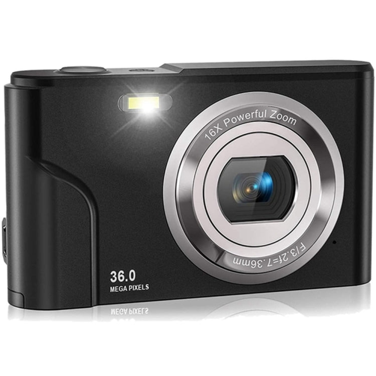 DC311 2.4 inch 36MP 16X Zoom 2.7K Full HD Digital Camera Children Card Camera, AU Plug (Black) - Children Cameras by PMC Jewellery | Online Shopping South Africa | PMC Jewellery | Buy Now Pay Later Mobicred