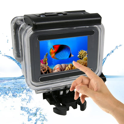 For GoPro  NEW HERO /HERO6   /5 Touch Screen 45m Waterproof Housing Protective Case with Buckle Basic Mount & Screw, No Need to Remove Lens - Waterproof Cases by PMC Jewellery | Online Shopping South Africa | PMC Jewellery | Buy Now Pay Later Mobicred