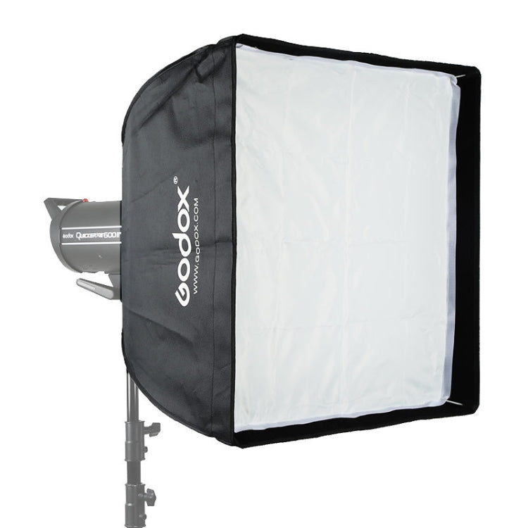 Godox 60 x 60cm Rectangle Softbox Photo Studio Bowens Mount Diffuser for Speedlite (Black) - free shipping - PMC TechLife - Order now!