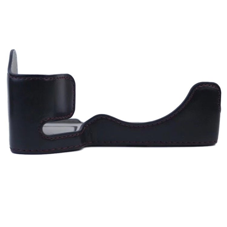 1/4 inch Thread PU Leather Camera Half Case Base for Sony A7 IV (Black) - free shipping - PMC TechLife - Order now!