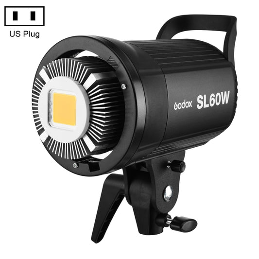 Godox SL60W LED Light Studio Continuous Photo Video Light(US Plug) - Shoe Mount Flashes by Godox | Online Shopping South Africa | PMC Jewellery | Buy Now Pay Later Mobicred