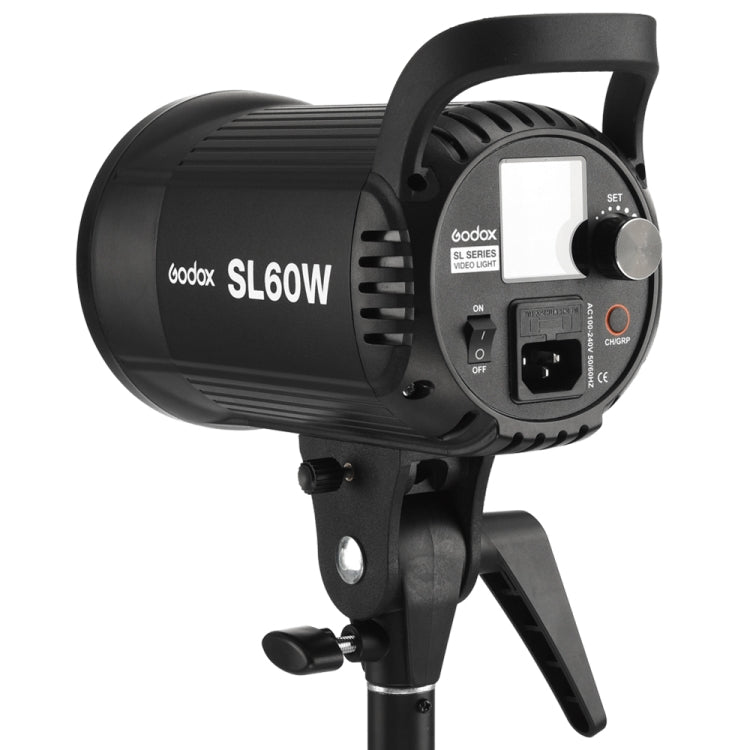 Godox SL60W LED Light Studio Continuous Photo Video Light(EU Plug) - Shoe Mount Flashes by Godox | Online Shopping South Africa | PMC Jewellery