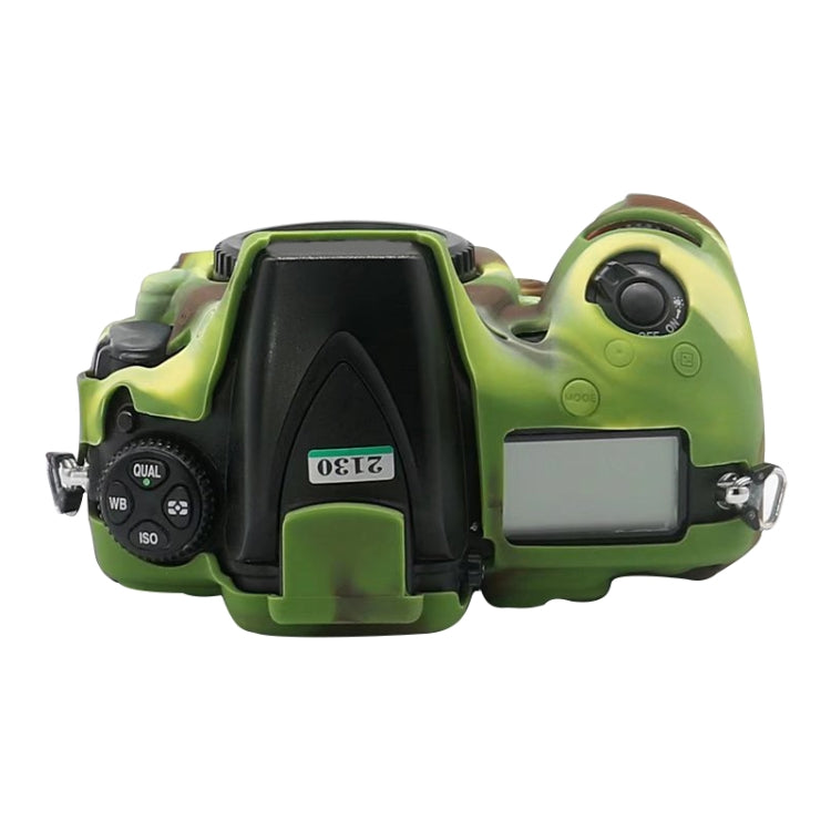 Soft Silicone Protective Case for Nikon D810 (Camouflage) - Protective Case by PMC TechLife | Online Shopping South Africa | PMC TechLife | Buy Now Pay Later Mobicred
