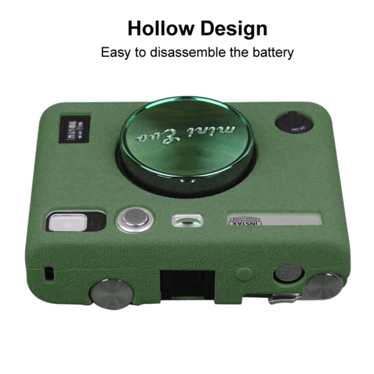 Soft Silicone Protective Case for FUJIFILM instax mini Evo (Green) - Protective Case by PMC TechLife | Online Shopping South Africa | PMC TechLife | Buy Now Pay Later Mobicred