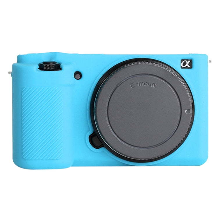 For Sony ZV-E10 Soft Silicone Protective Case (Blue) - free shipping - PMC TechLife - Order now!