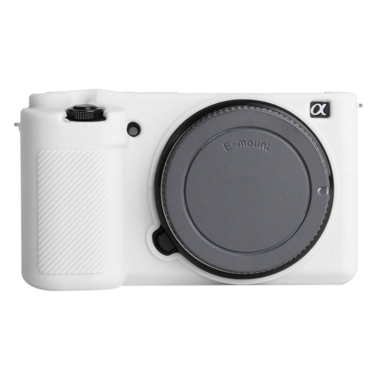 For Sony ZV-E10 Soft Silicone Protective Case (White) - free shipping - PMC TechLife - Order now!