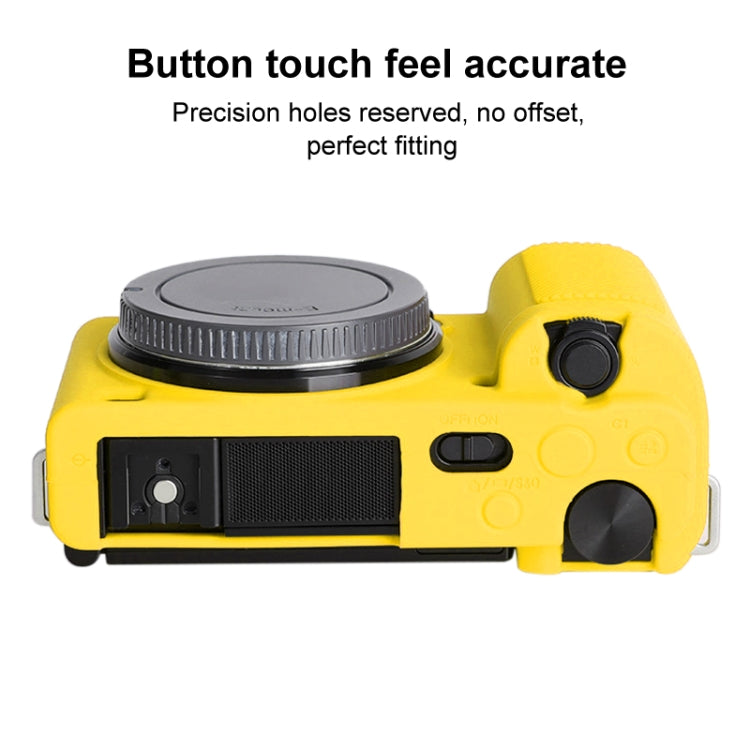 For Sony ZV-E10 Soft Silicone Protective Case (Yellow) - free shipping - PMC TechLife - Order now!