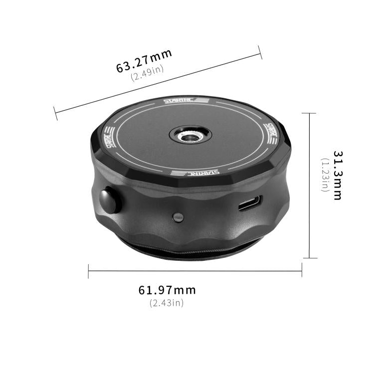 STARTRC Universal Electric Magnetic Suction Cup Mount (Black) - free shipping - PMC TechLife - Order now!