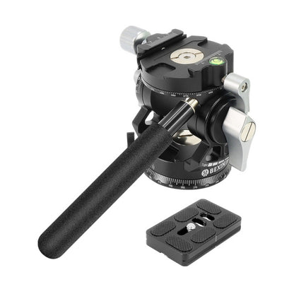 BEXIN DT-02R/S 2D 720 Degree Panorama Heavy Duty Tripod Action Fluid Drag Head with Quick Release Plate - Tripod Heads by BEXIN | Online Shopping South Africa | PMC Jewellery | Buy Now Pay Later Mobicred