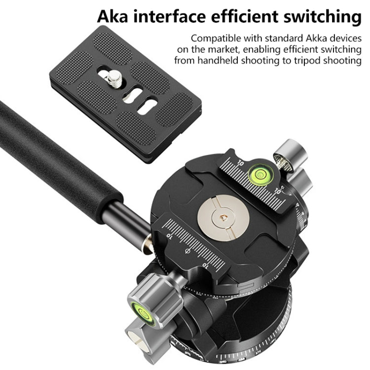 BEXIN DT-02S/S 2D 360 Degree Panorama Heavy Duty Tripod Action Fluid Drag Head with Quick Release Plate - free shipping - PMC TechLife - Order now!