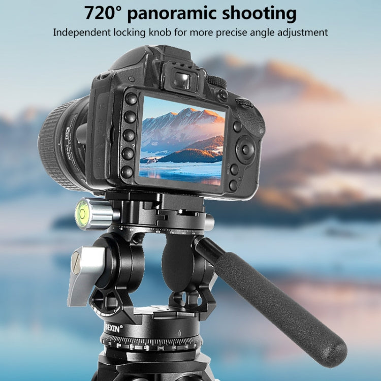 BEXIN DT-02S/S 2D 360 Degree Panorama Heavy Duty Tripod Action Fluid Drag Head with Quick Release Plate - free shipping - PMC TechLife - Order now!