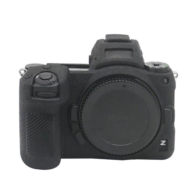 For Nikon Z7 II Soft Silicone Protective Case (Black) - Protective Case by PMC TechLife | Online Shopping South Africa | PMC TechLife