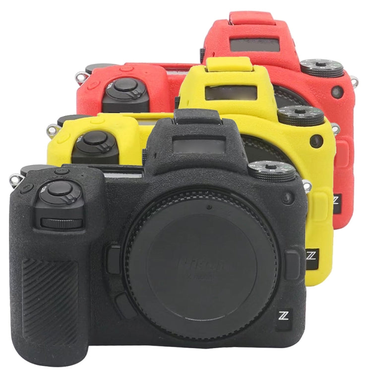 For Nikon Z7 II Soft Silicone Protective Case (Black) - Protective Case by PMC TechLife | Online Shopping South Africa | PMC TechLife