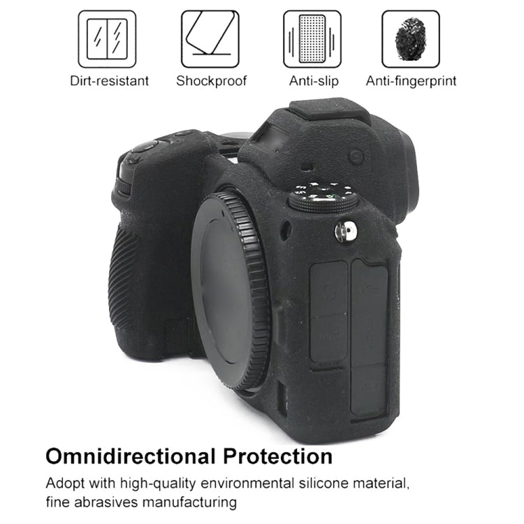 For Nikon Z7 II Soft Silicone Protective Case (Black) - Protective Case by PMC TechLife | Online Shopping South Africa | PMC TechLife