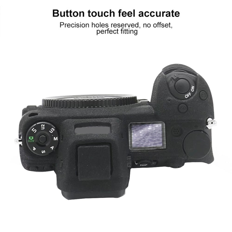 For Nikon Z7 II Soft Silicone Protective Case (Black) - Protective Case by PMC TechLife | Online Shopping South Africa | PMC TechLife