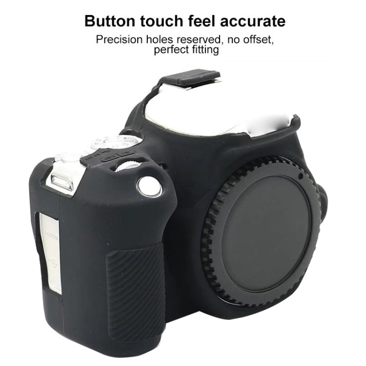 For Canon EOS 250D Soft Silicone Protective Case (Yellow) - free shipping - PMC TechLife - Order now!