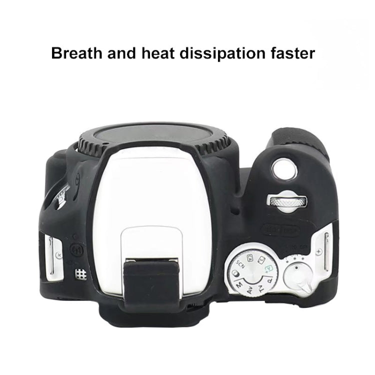 For Canon EOS 250D Soft Silicone Protective Case (Pink) - Protective Case by PMC TechLife | Online Shopping South Africa | PMC TechLife | Buy Now Pay Later Mobicred