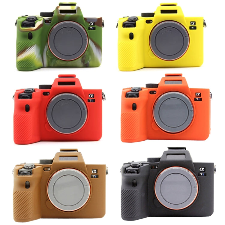 For Sony  A7S III / A7S3 Soft Silicone Protective Case(Black) - Protective Case by PMC TechLife | Online Shopping South Africa | PMC TechLife | Buy Now Pay Later Mobicred