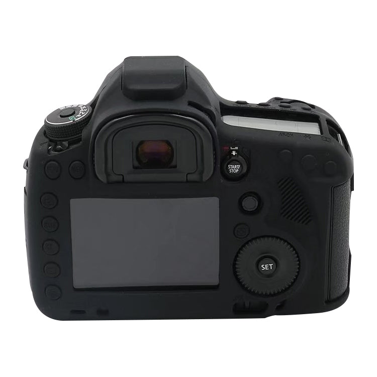 For Canon EOS 5DS Soft Silicone Protective Case (Yellow) - Protective Case by PMC TechLife | Online Shopping South Africa | PMC TechLife | Buy Now Pay Later Mobicred
