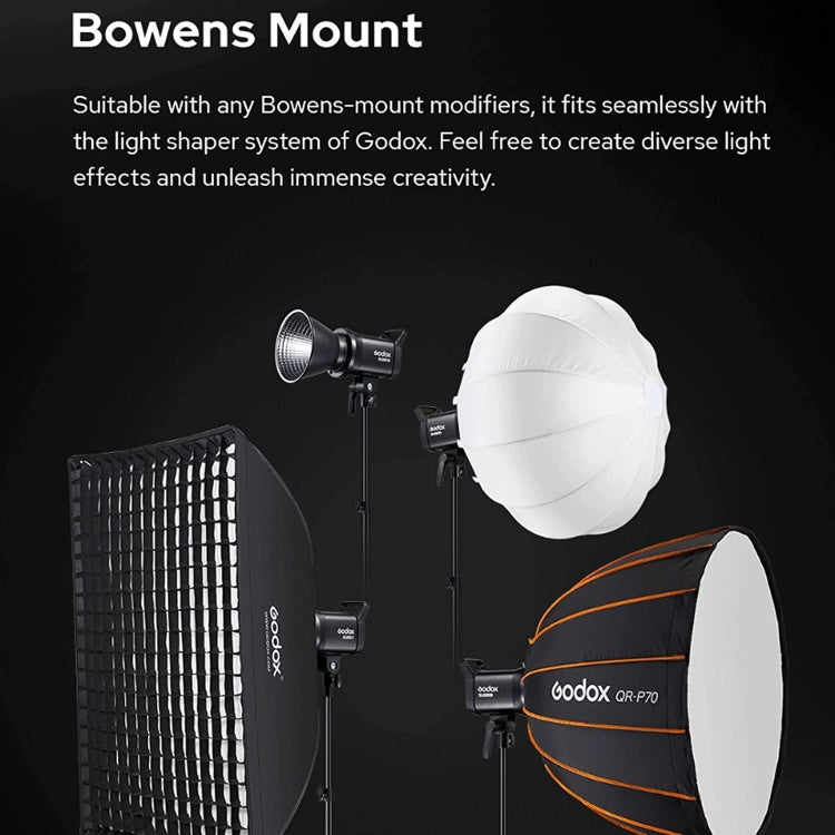 Godox SL60IIBi 75W Bi-Color 2800K-6500K LED Video Light(EU Plug) - free shipping - PMC TechLife - Order now!
