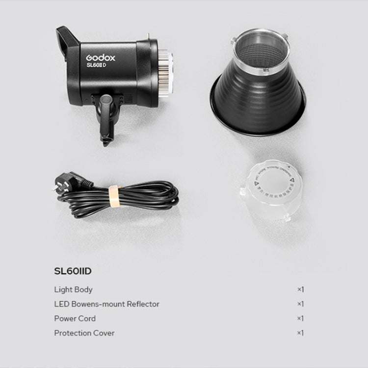 Godox SL60IID 70W 5600K Daylight Balanced LED Video Light (US Plug) - free shipping - PMC TechLife - Order now!