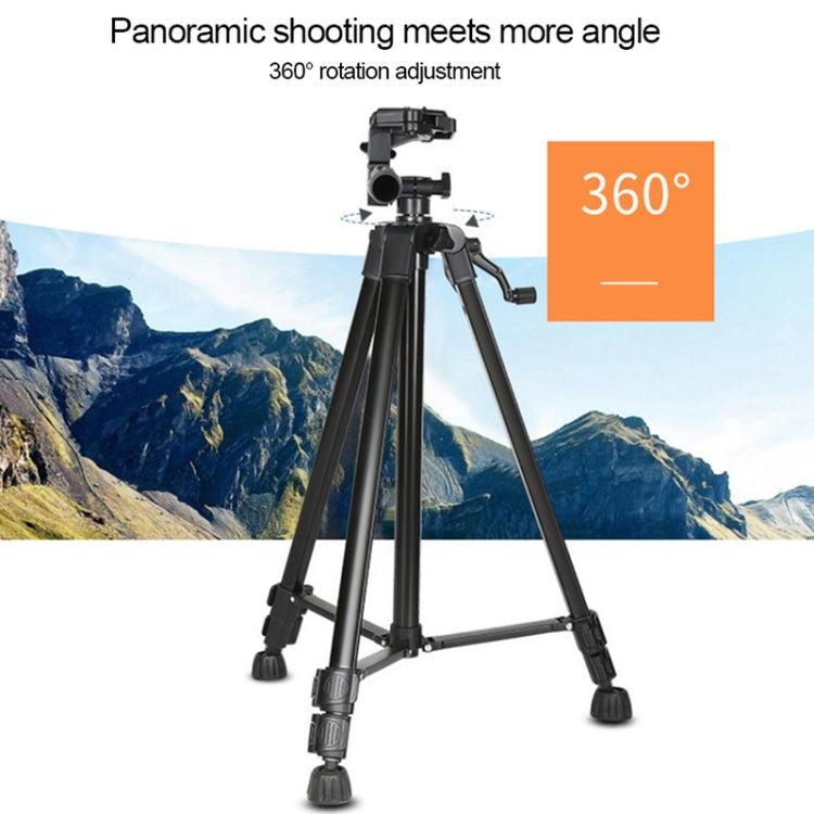 3366 Quality 1.7m Portable Phone Live Selfie Tripod DV SLR Camera Stand (Black) - Tripods by PMC TechLife | Online Shopping South Africa | PMC TechLife | Buy Now Pay Later Mobicred