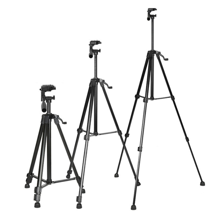 3366 Quality 1.7m Portable Phone Live Selfie Tripod DV SLR Camera Stand (Black) - Tripods by PMC TechLife | Online Shopping South Africa | PMC TechLife | Buy Now Pay Later Mobicred