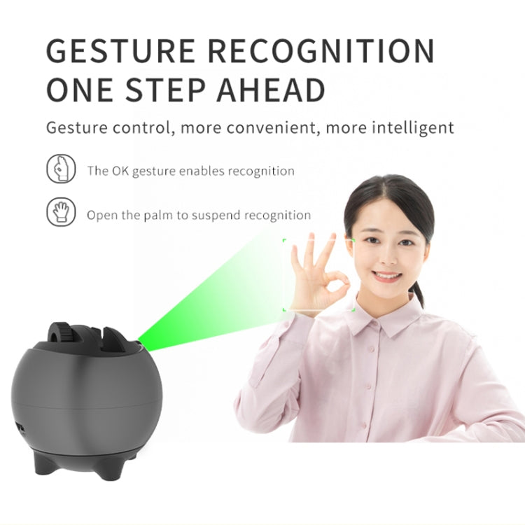 Q9 Al Gesture Recognition Two Axis Follow-up Cloud Platform(Gun Metal) - Tripod Heads by PMC TechLife | Online Shopping South Africa | PMC TechLife | Buy Now Pay Later Mobicred