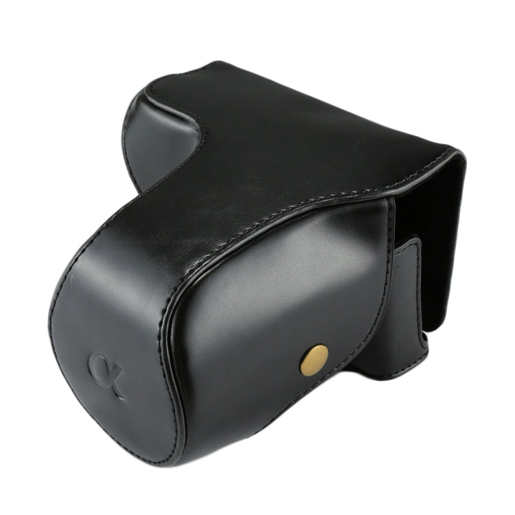 Full Body Camera PU Leather Case Bag with Strap for Sony NEX 7 / F3 (18-55mm Lens)(Black) - free shipping - PMC TechLife - Order now!