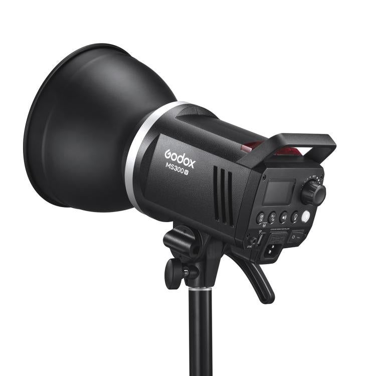 Godox MS300-V Studio Flash Light 300Ws Bowens Mount Strobe Light with Lamp Cover (EU Plug) - free shipping - PMC TechLife - Order now!