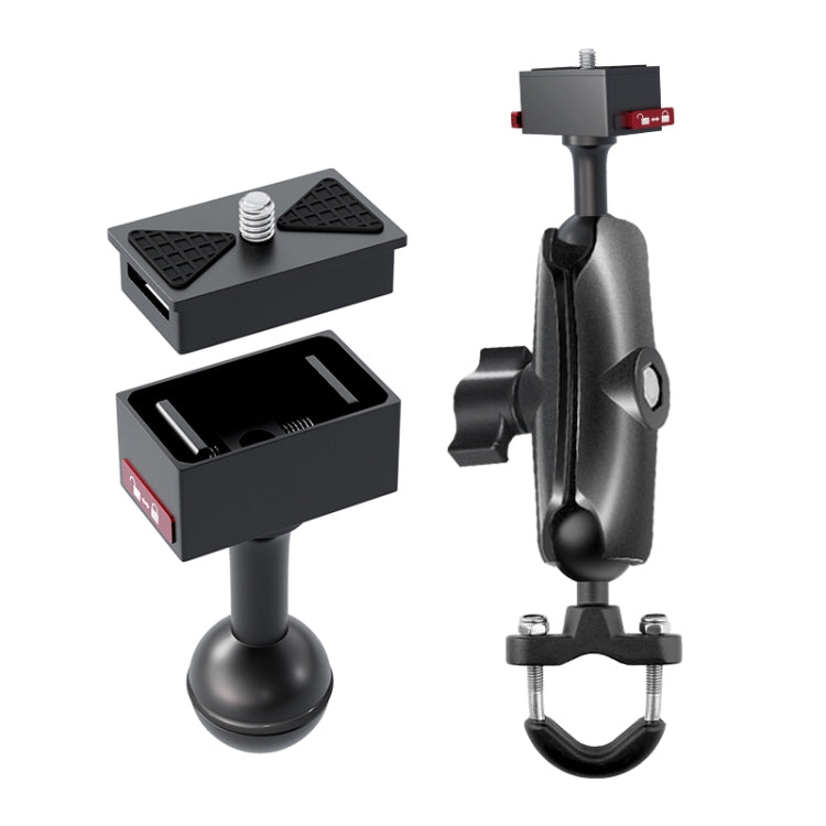 25mm Headball Metal Quick Release Base Adapter for GoPro, Insta360, DJI and Other Action Cameras (Black) - free shipping - PMC TechLife - Order now!