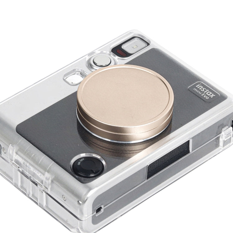 For FUJIFILM Instax mini EVO Camera Lens Cap Aluminum Alloy Protective Cover (Grey) - Lens Cap by PMC TechLife | Online Shopping South Africa | PMC TechLife | Buy Now Pay Later Mobicred