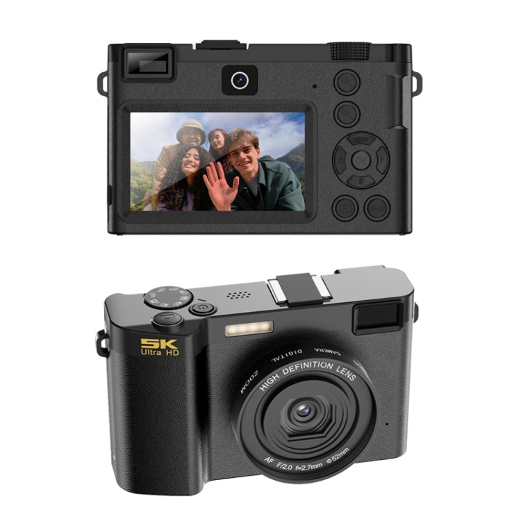 HDC-F01 3.0 inch 5K UHD Photography Digital Camera SLR Camera (Black) - Children Cameras by PMC TechLife | Online Shopping South Africa | PMC TechLife | Buy Now Pay Later Mobicred