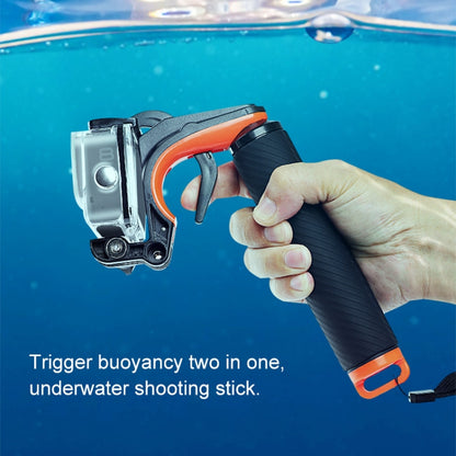 Shutter Trigger + Floating Hand Grip Diving Buoyancy Stick with Adjustable Anti-lost Strap & Screw & Wrench for GoPro HERO8 Black - Floating Grip & Ball by RUIGPRO | Online Shopping South Africa | PMC Jewellery | Buy Now Pay Later Mobicred