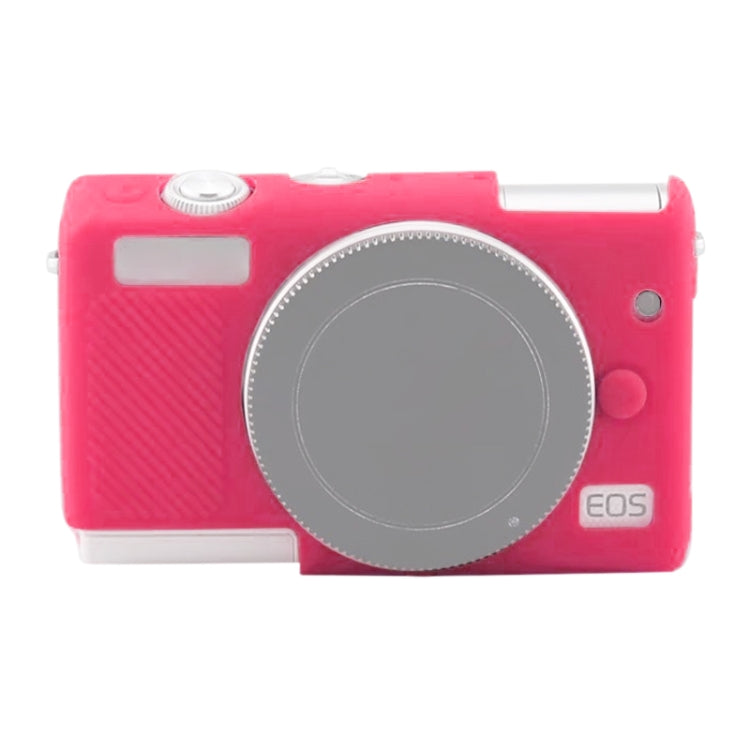 Soft Silicone Protective Case for Canon EOS M200 (Rose Red) - free shipping - PMC TechLife - Order now!