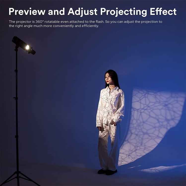 Godox AK-R21 Projection Attachment for Flash Heads (Black) - free shipping - PMC TechLife - Order now!