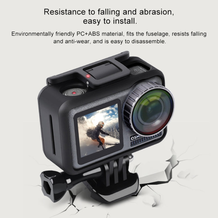 Sports Camera PC+ABS Shockproof Protective Case for DJI Osmo Action 1 -  by PMC TechLife | Online Shopping South Africa | PMC TechLife | Buy Now Pay Later Mobicred